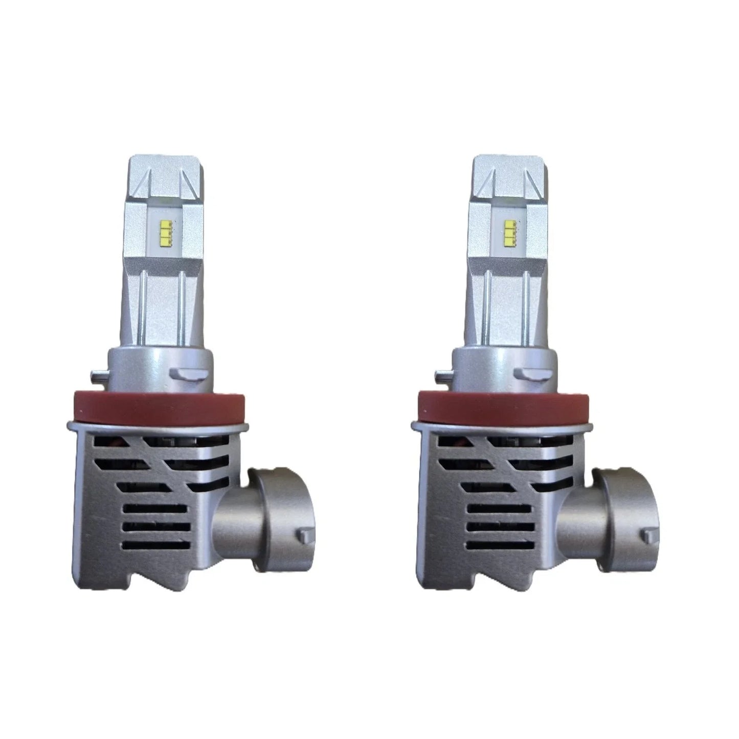 2x H11 LED Headlight Bulb Globe 12V 27W 1700LM 6500K for Vehicles (2000–2024)
