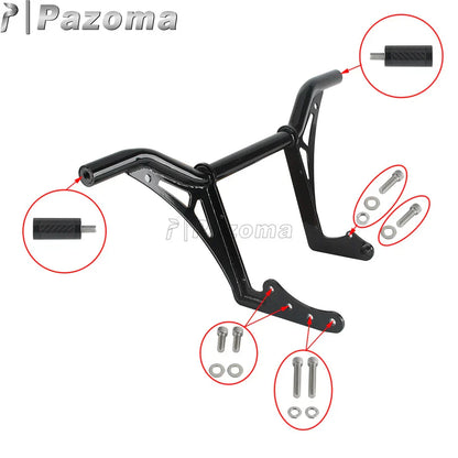 Front Crash Bar Saddlebag Guards for Softail Low Rider ST 117 FXLRST (2022-24)