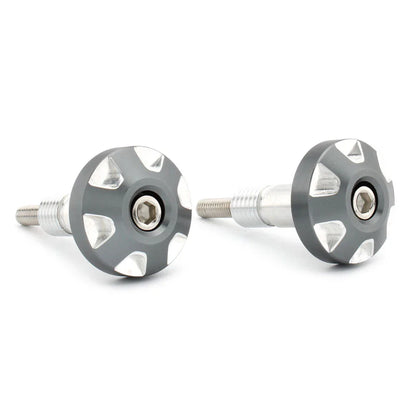 CNC Aluminum Motorcycle Handle Bar Grip End Caps for BMW R18 (2020-2023)