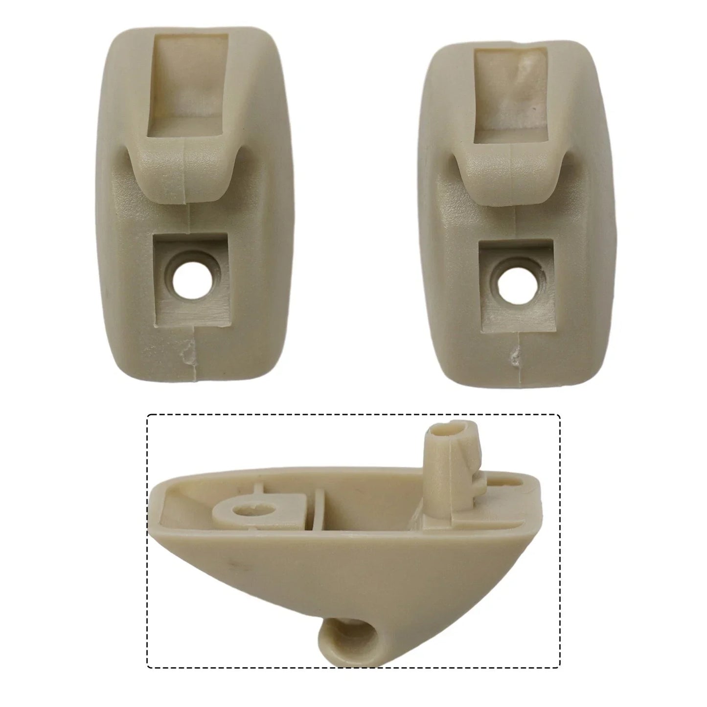Sun Visor Clips for MK1 Beige