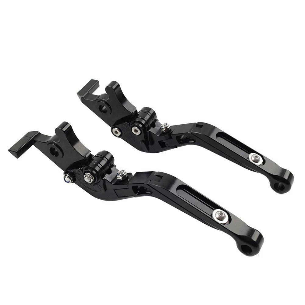 Black CNC Extendable Brake Clutch Levers for BMW S1000XR (2015-2021)