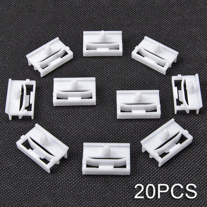 20pcs/set Car Side Skirt Trim Moulding Car Clips for 3Series (1990-2013)