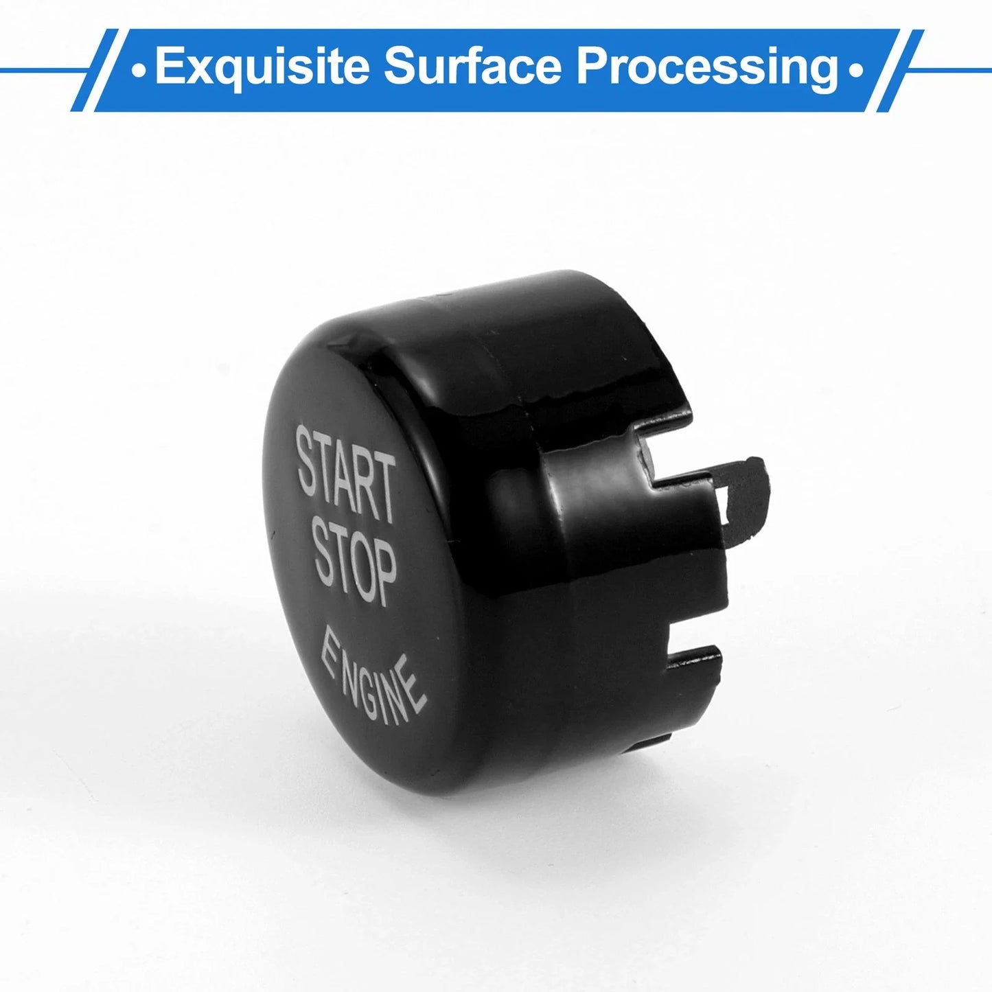 Push Start Button Cover 2.5cm for BMW Black