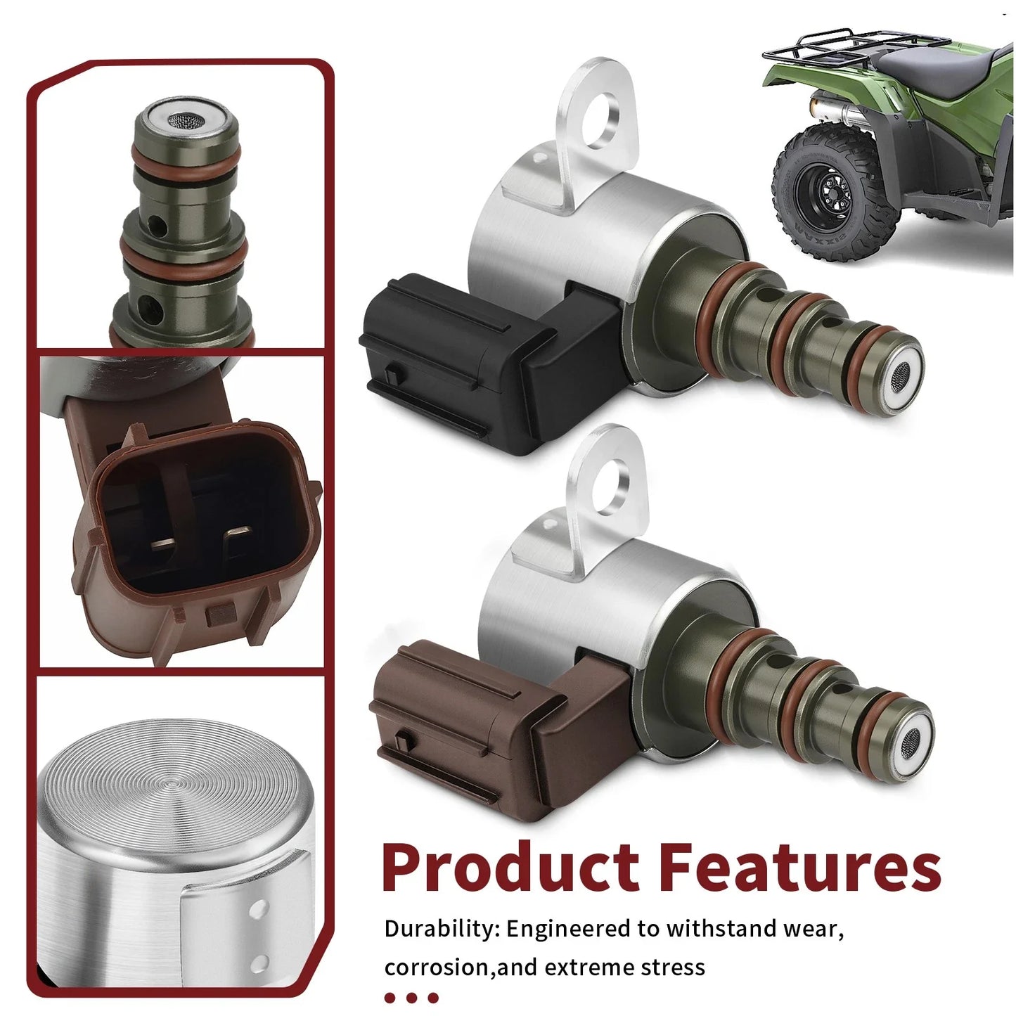 Transmission Shift Control Solenoid Valve for Honda Rincon 680 (2006–2013)