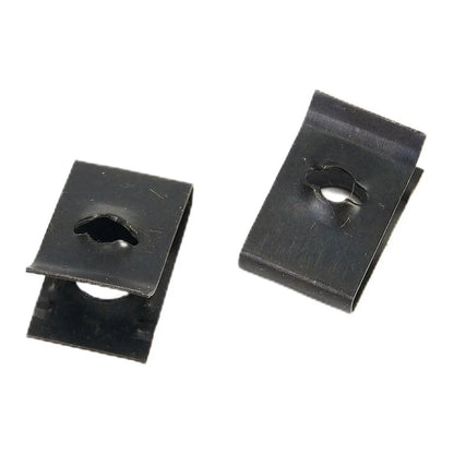 20x Metal U-Type Clips for Car Bumper Fender Trim Panel Fastener