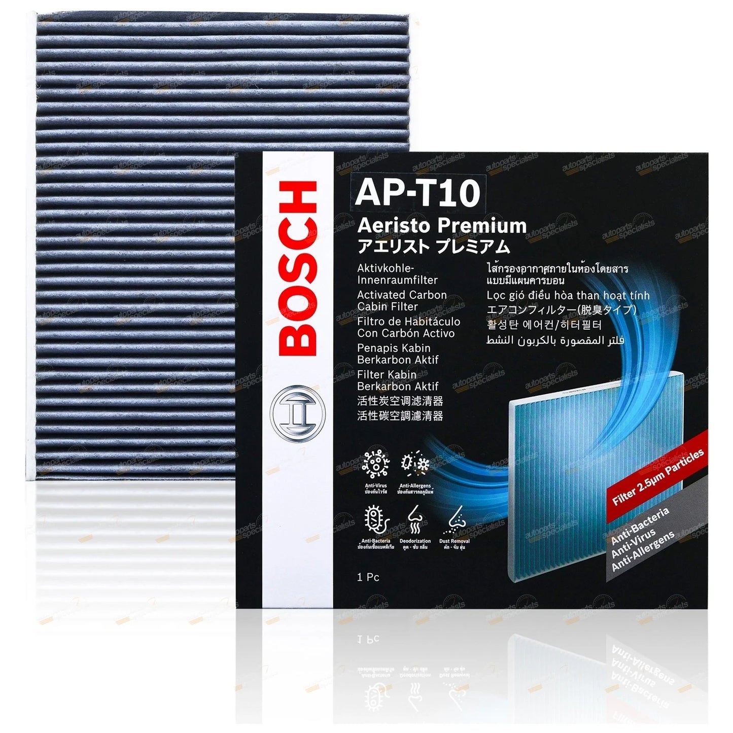 Cabin Air Filter Aeristo Premium for Toyota Hilux (2015–2019)