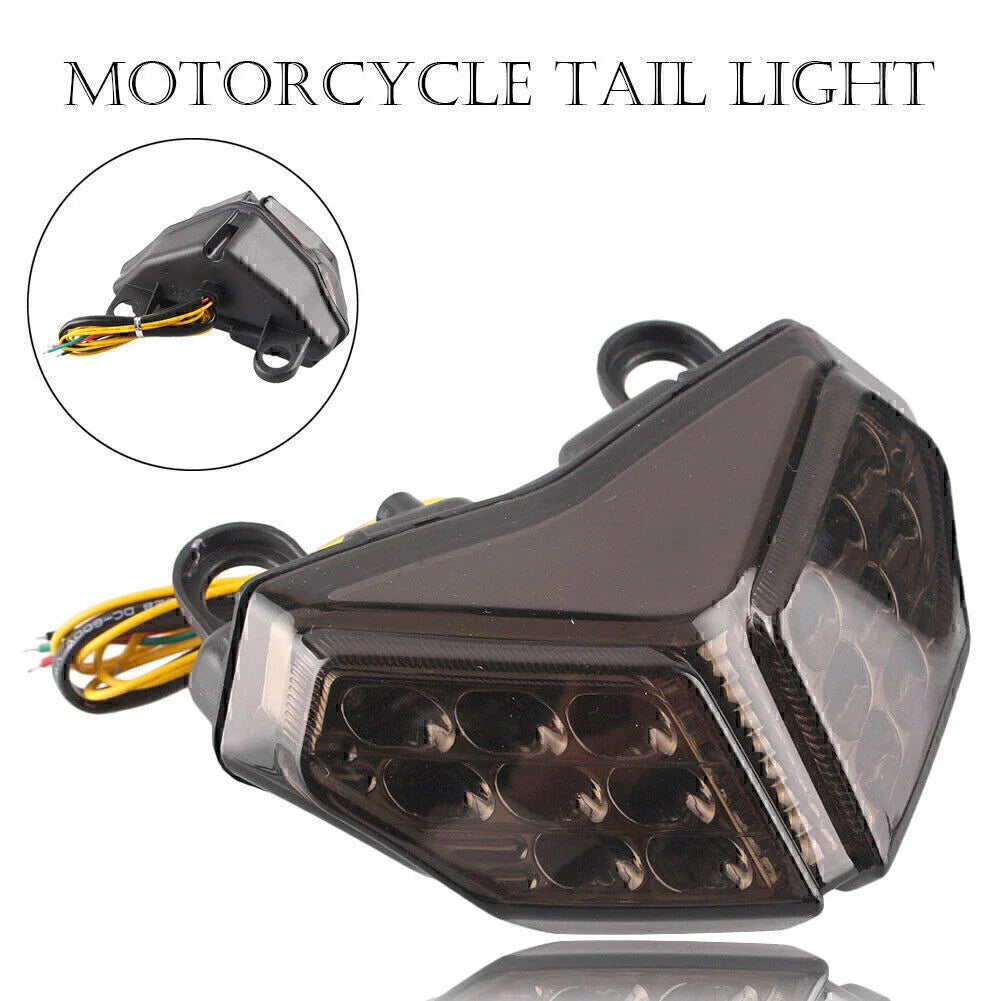 LED Brake Tail Light Turn Signals for Ducati 848 EVO (2007-2011) Smoke