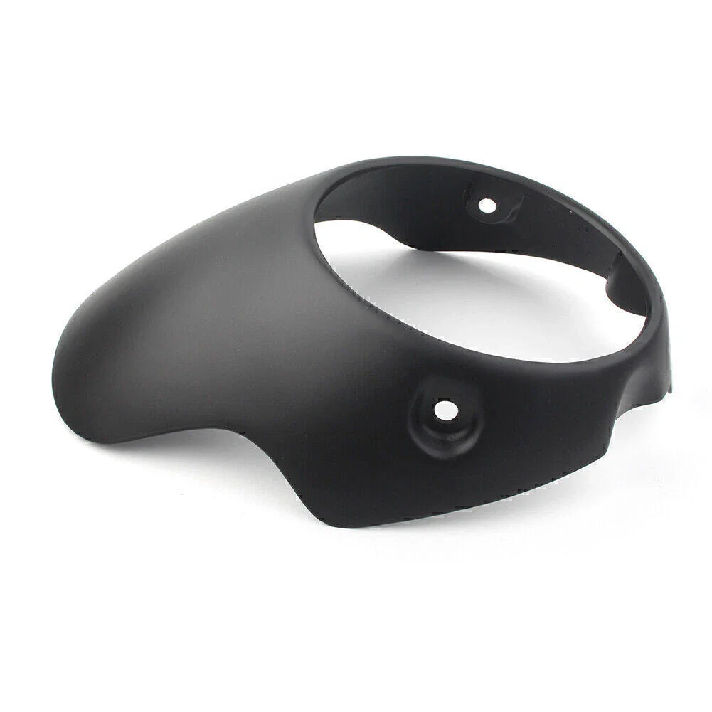 7" Matte Black Front Headlight Fairing Cover for T100 T12