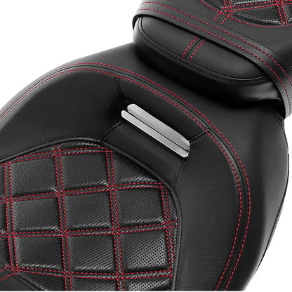 Driver & Passenger Gel Seat for Harley Touring CVO Road Street Glide (09-23)