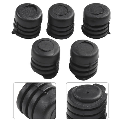 5x Black Rubber Car Bonnet Buffer Hood Washer Bumper for Nissan