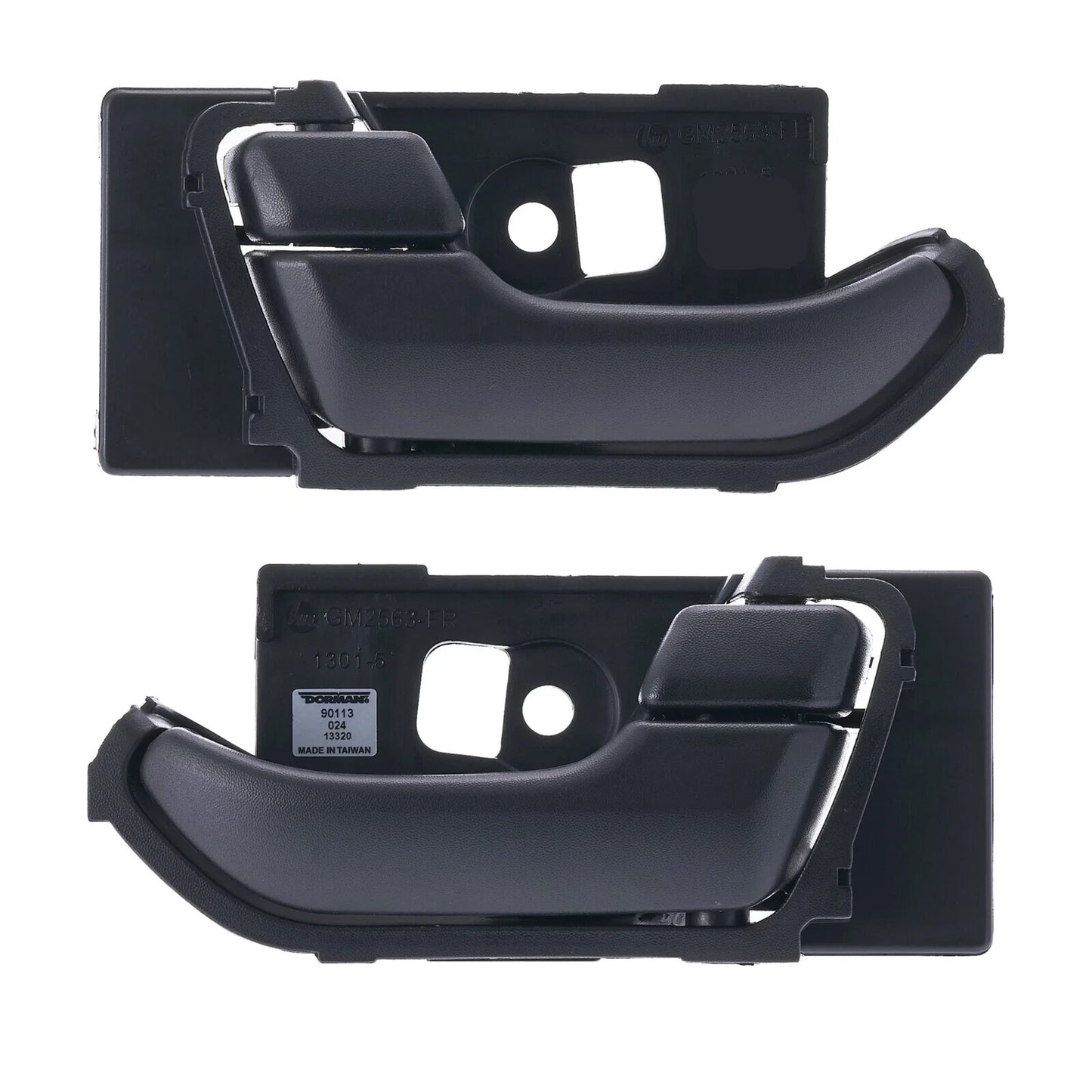 2 x Inner Door Handle Black for Holden Colorado RG (2012–2020)