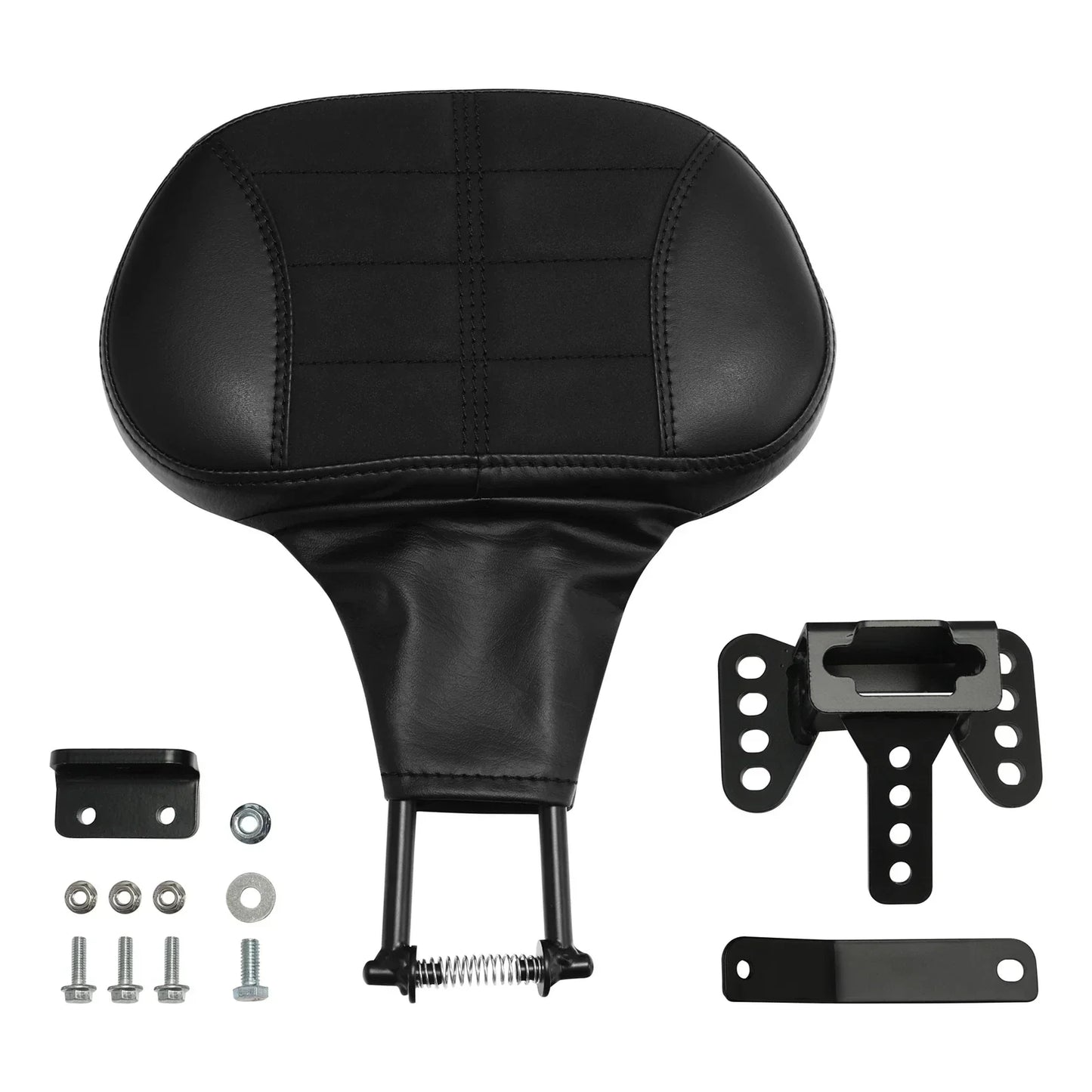 Front Backrest Mount for Harley Touring Models (2009-2023) Black