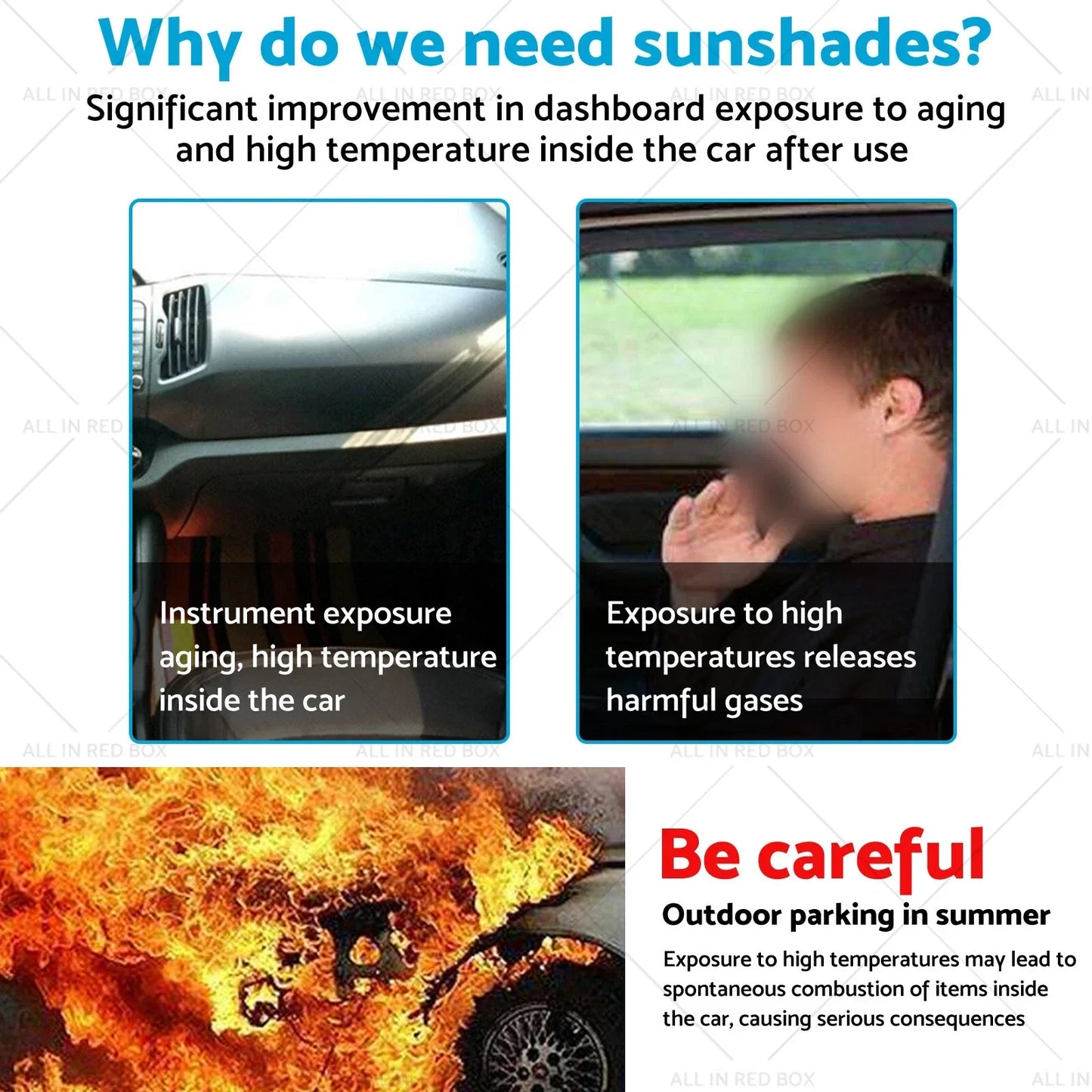 6 Layer WindScreen Sun Shade for MG MG3 (2016-2024) UV Protection