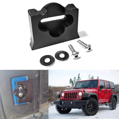 Aluminum Alloy Rear Tailgate Stopper for Jeep Wrangler JK (2007-2017)