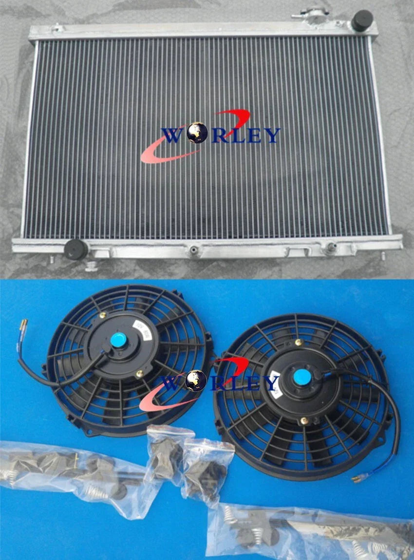 Radiator & Fans for Nissan Skyline V35 Infiniti G35 VQ35DE 3.5 (03-07)