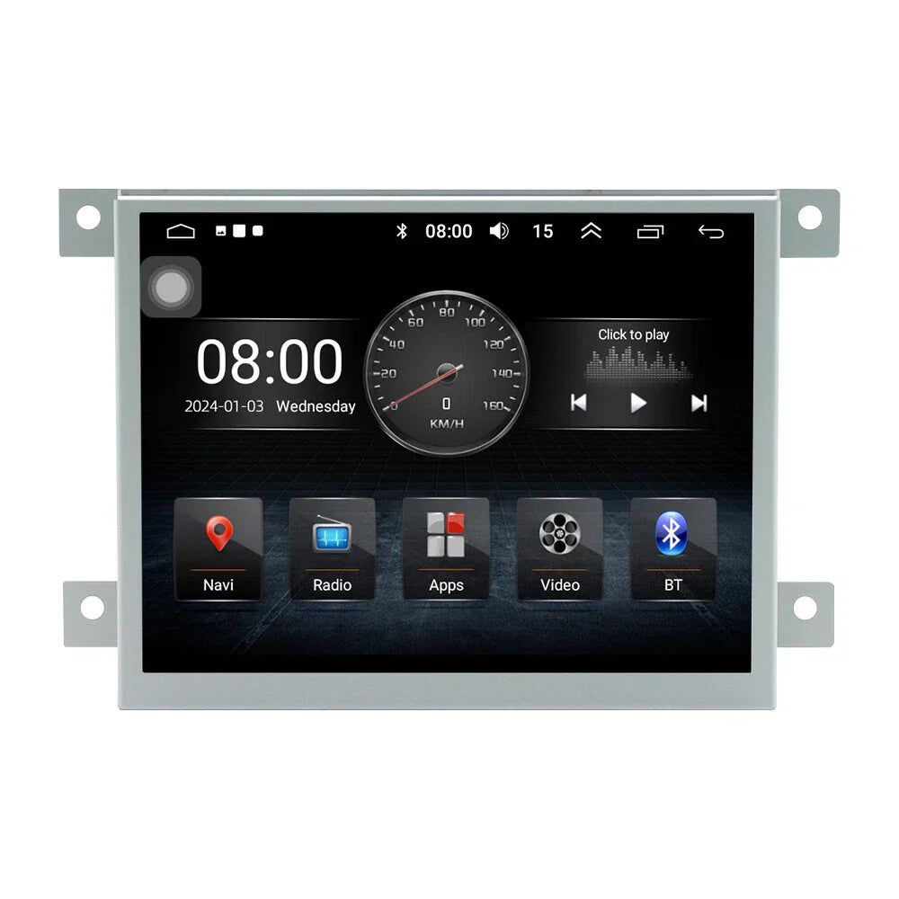 8.4'' Car Stereo Radio GPS for Jeep Wrangler JL/Gladiator (2018-2024)
