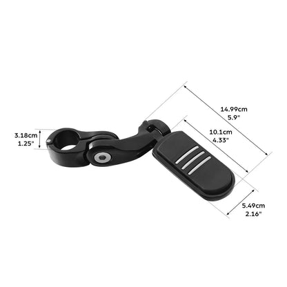 Highway Bar Footpegs for Harley Softail Dyna