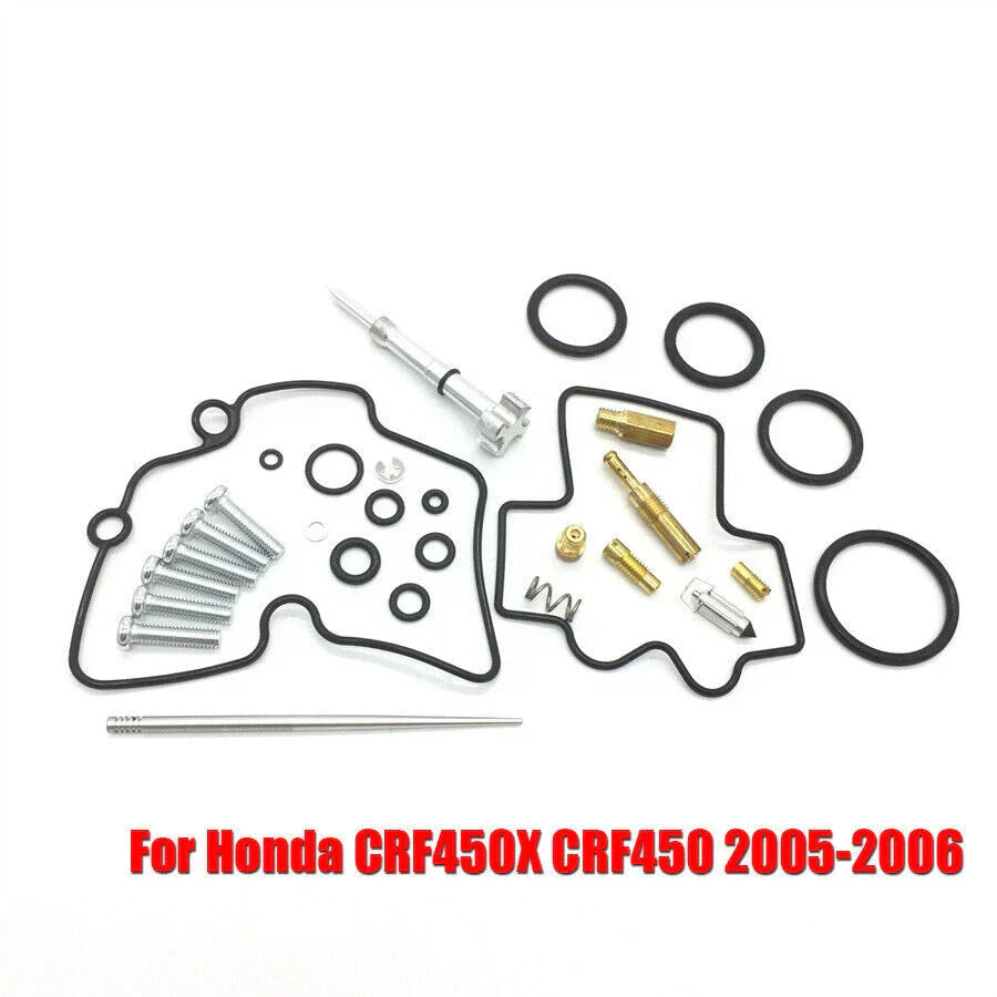 Carburetor Rebuild Kit w/Gasket for 2005-2006 Honda CRF450X (2005-2006)