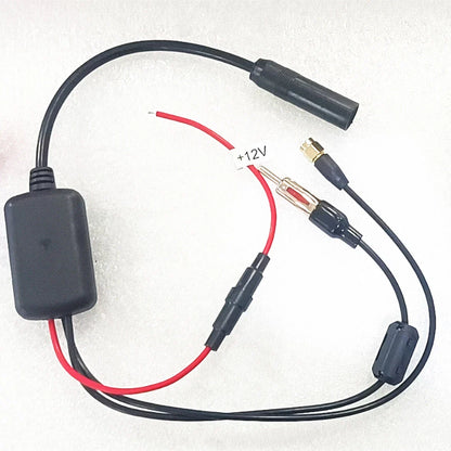 DAB+ AM/FM Digital Radio Signal Amplifier Booster for Car Stereo Antenna