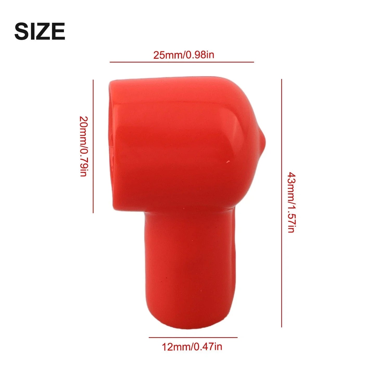 20pcs Battery Terminal Cover Boots for Car Marine Commercial Vehicles