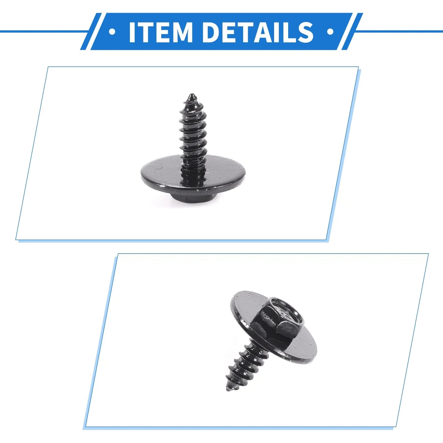 30 pcs Fender Liner Splash Shield Screws for BMW 1 Series M (2011-2012)