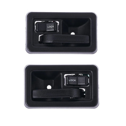 2 x Rear Left & Right Door Handles Black for Jeep Wrangler TJ (1997–2006)