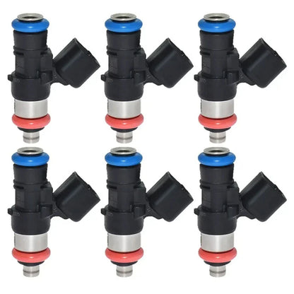 6 x Fuel Injectors for Ford F-150, Mustang, Lincoln MKS, MKT (2009-2014)
