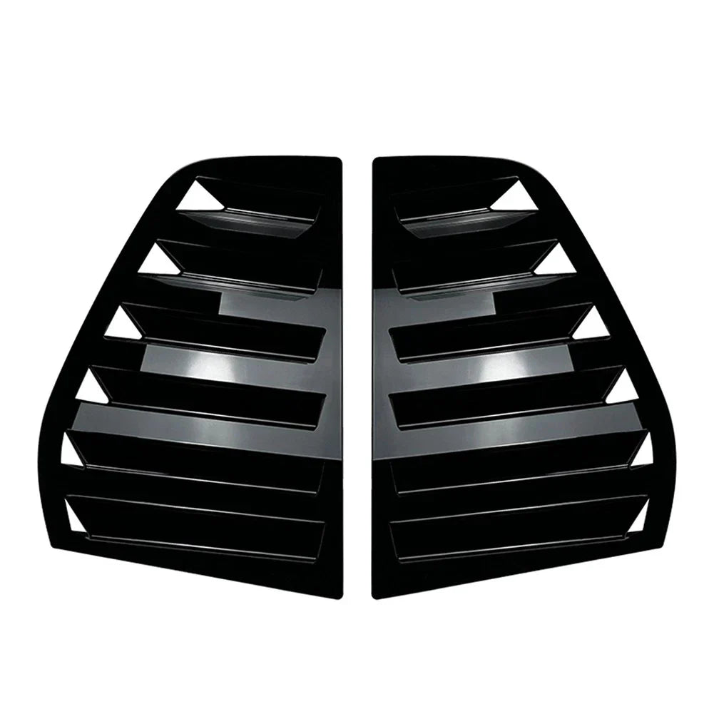 Gloss Black Rear Window Louver Cover Trim  for VW Golf MK5 (2004-2008)
