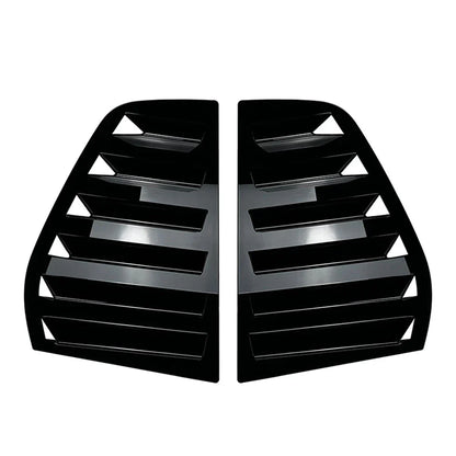 Gloss Black Rear Window Louver Cover Trim  for VW Golf MK5 (2004-2008)