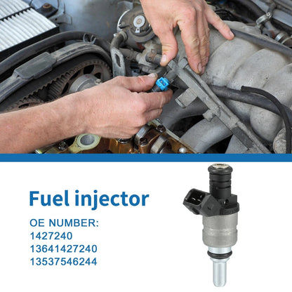 Fuel Injector for BMW 325i 325xi 2.5L Black (2001-2005)