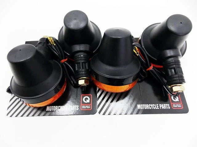 4 x Turn Signal Indicator Blinker Assembly for Suzuki TS100ER (1979-1999)