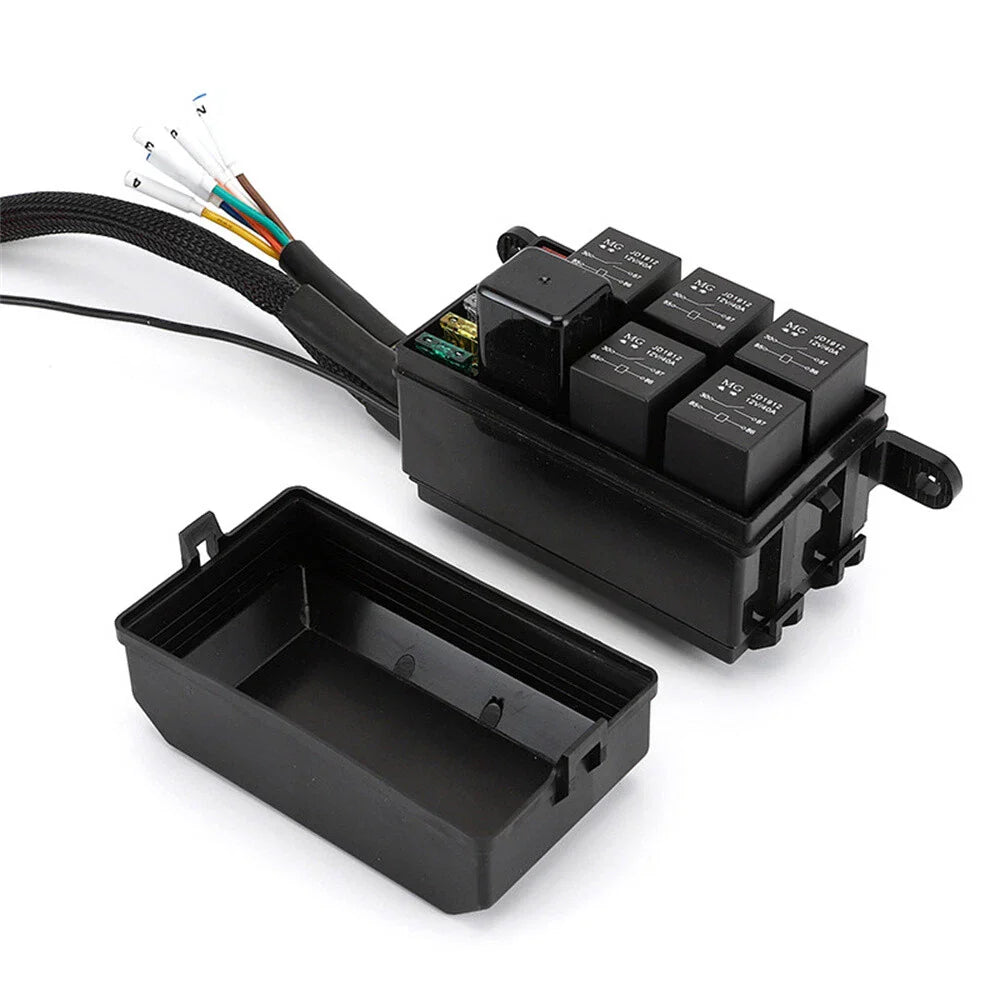 6 Gang Switch Panel with Colorful Back Lights for ATV Circuit Control Box