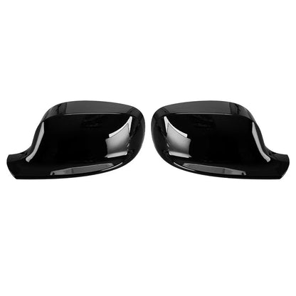 Black Side Mirror Cover Caps for BMW X3 F25 (2011-2014) - 2 x Covers