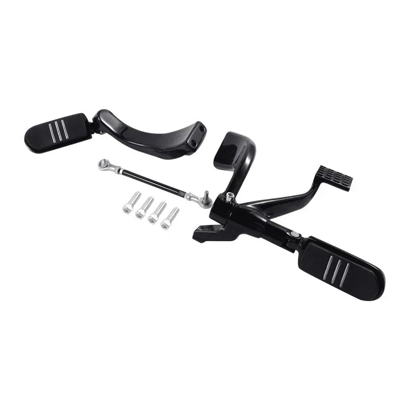 Mid Control Shifter Lever Foot Pegs Kit for Harley Sportster XL (2004 - 2013)