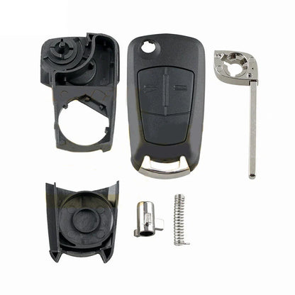 Opel Zafira Vectra C Corsa D Meriva B Car Remote Key Shell Flip Key Fob Case