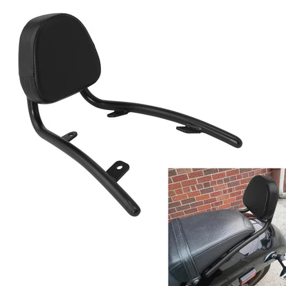 Black Sissy Bar Backrest Pad for Honda Fury VT1300CX (2010-2025)