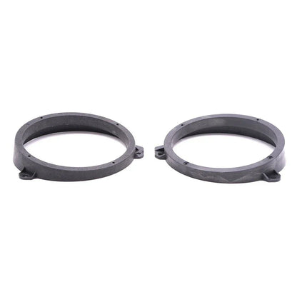 6.5" Black Front Door Speaker Spacers  for Subaru Forester
