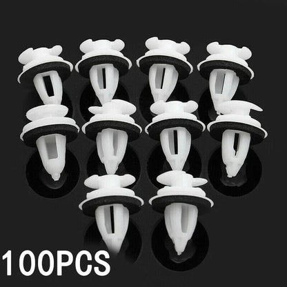 100pcs Car Door Panel Clips Seal Ring Retainer for E34 E36 E38 E39 E46 for X5