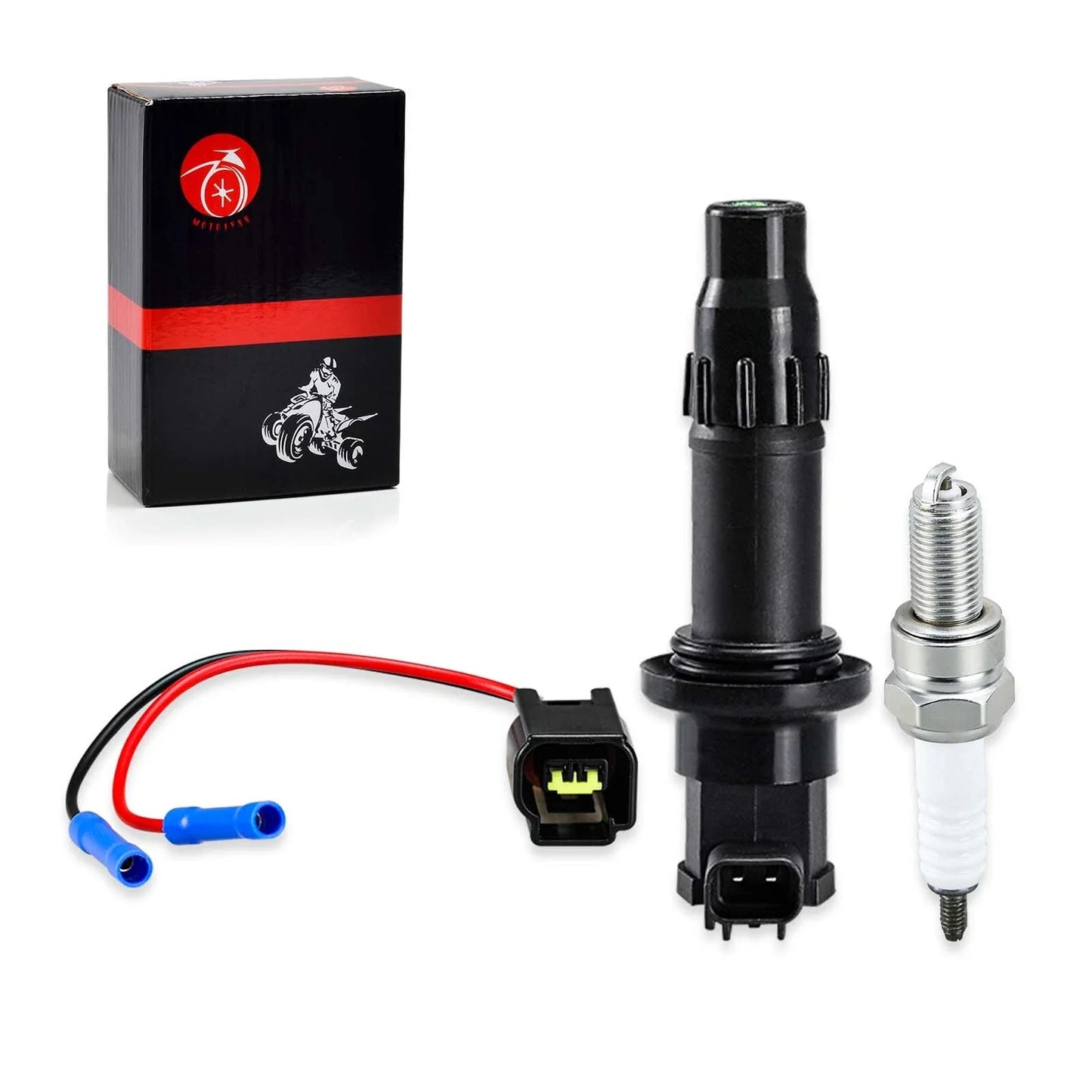 Ignition Coil Plug w/Spark Plug for Yamaha YZ450F YFZ450