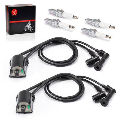 Ignition coil & spark plug for Kawasaki VN1500 Vulcan (1996–2008)