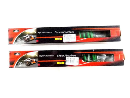 400mm Green/Chrome Rear Shock Absorbers for Honda XR200