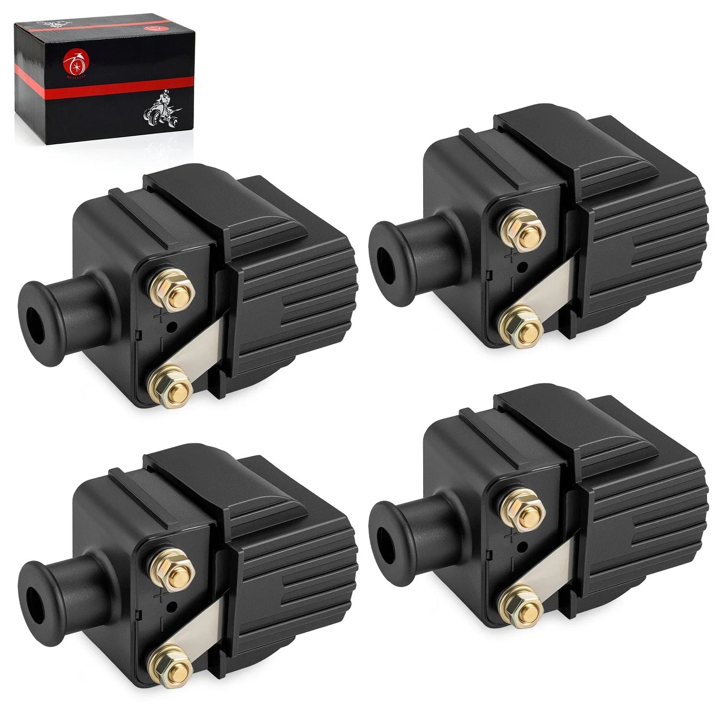 4PCS Ignition Coil for Mercury & Mariner 40HP-140HP (1998–2006)