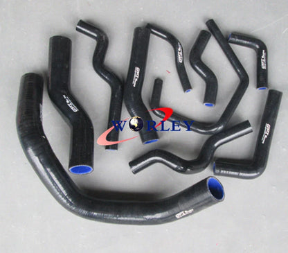 GREEN Silicone Heater Hose Kit for Nissan Silvia S13 S14 S15 200SX 240SX (1989-2002)