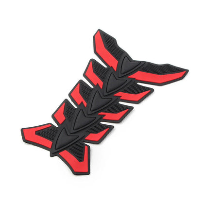 3D Fish Bone Gas Fuel Tank Pad Decal Sticker Protector for Universal Motorcycle