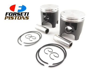 56mm Piston Set with Rings & Clips for Suzuki TV250 Wolf (88-90)