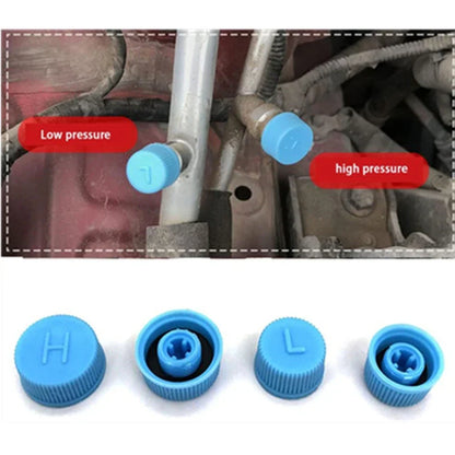 30Pcs A/C Port Cap Dust Covers for Auto Air Conditioning (Universal)