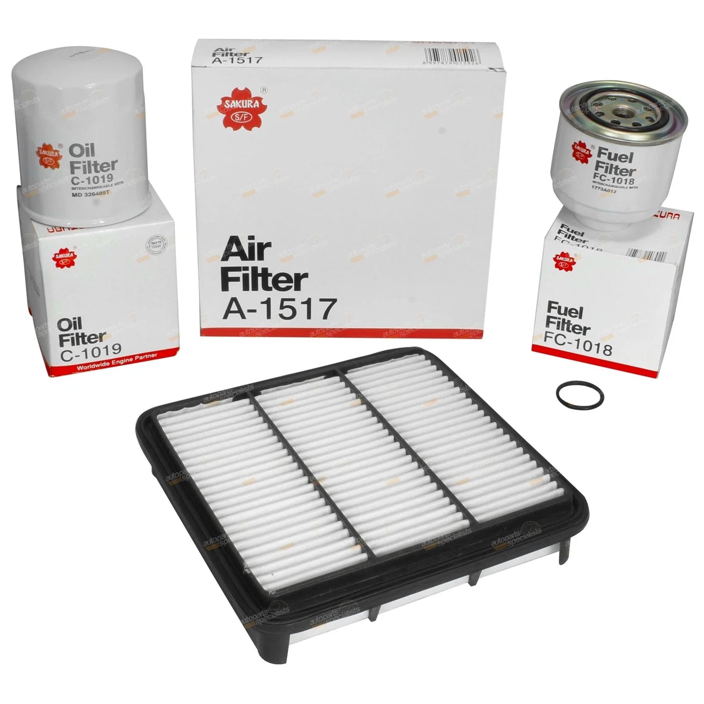 Oil Air Fuel Filter Service Kit 2.5L for Challenger (2009-2015)