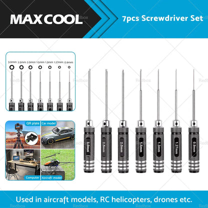 Repair Tool Kit Hex Nut Screwdriver Set for Traxxas RC Car Helicopter Drone
