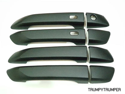 Matte Black Door Handle Cover Trim for Isuzu D-Max Ute (2020-2021)