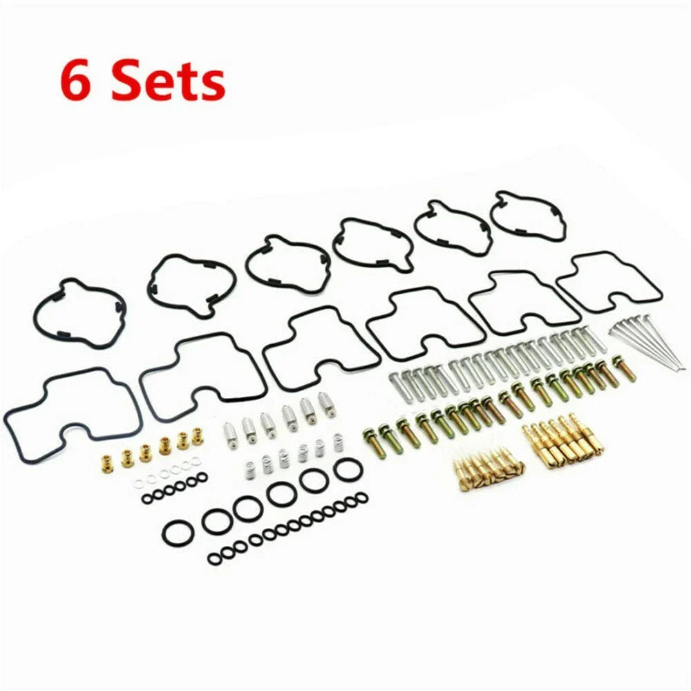 6 x Sets Carburetor Repair for GL1500C GL1500CT Tour Valkyrie 1500 (1997–2003)